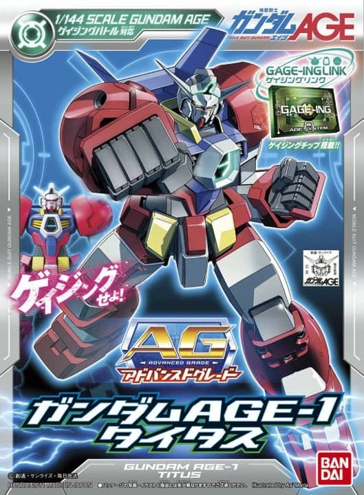 AG 1/144 Gundam AGE-1 Titus