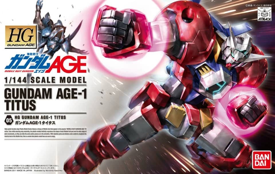 HG 1/144 Gundam AGE-1 Titus