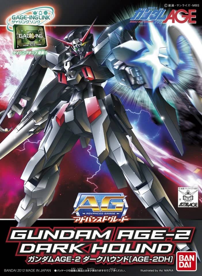 AG 1/144 Gundam AGE-2 Dark Hound