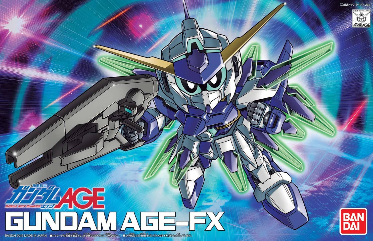 BB Senshi #376 Gundam AGE-FX