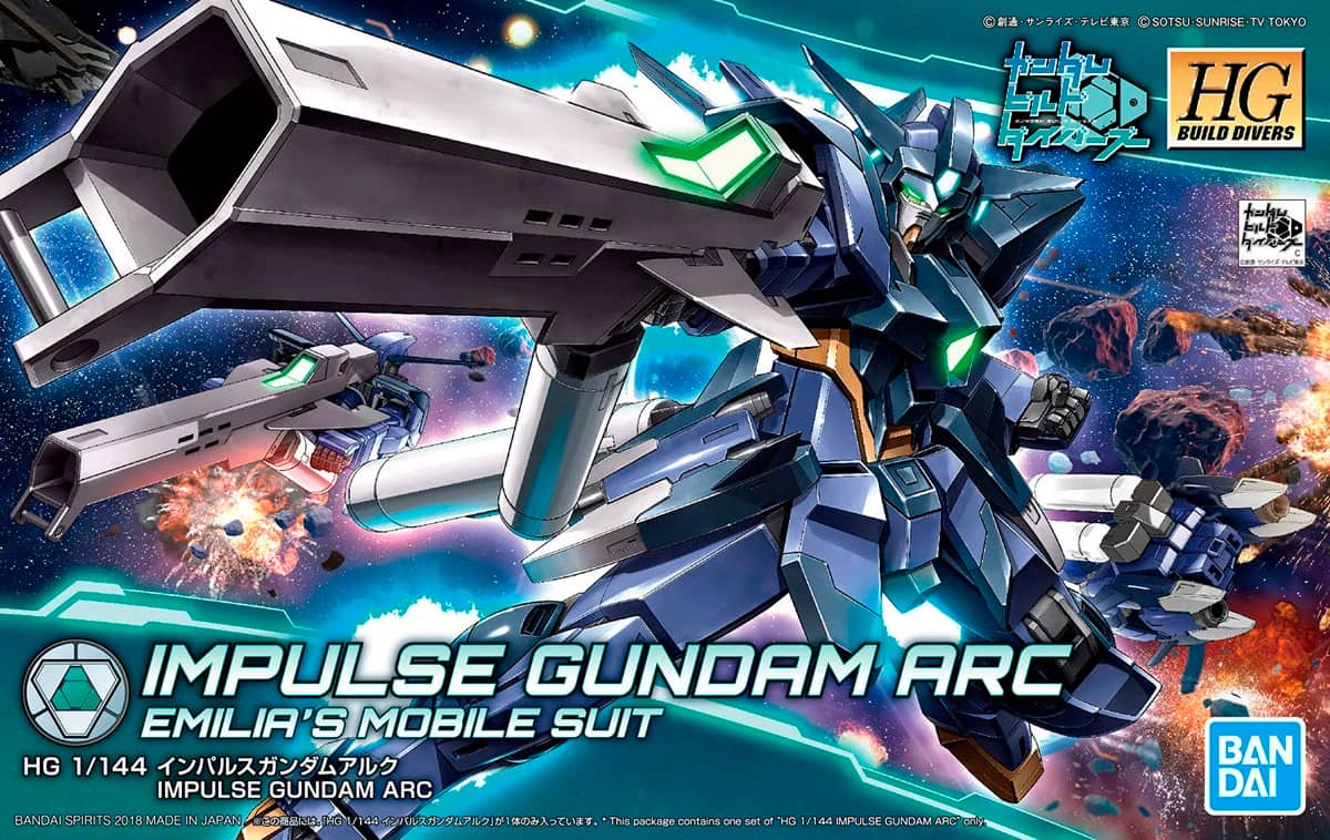 HGBD 1/144 Impulse Gundam Arc