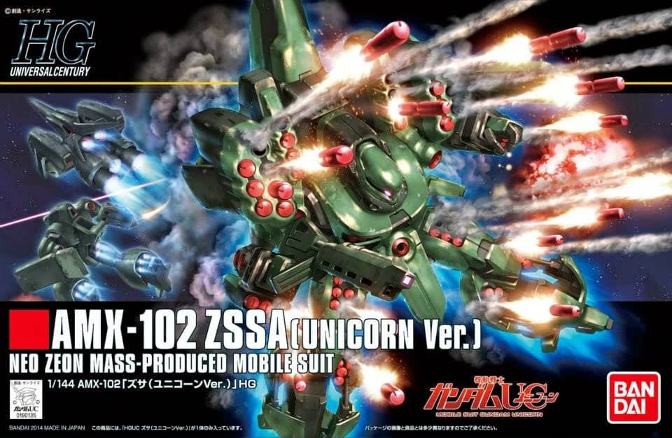 HGUC 1/144 AMX-102 Zssa