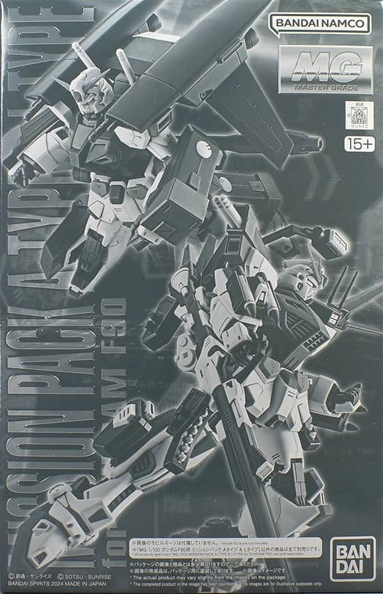 MG 1/100 Mission Pack A-Type & L-Type for Gundam F90