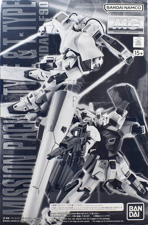 MG 1/100 Mission Pack C-Type & T-Type for Gundam F90