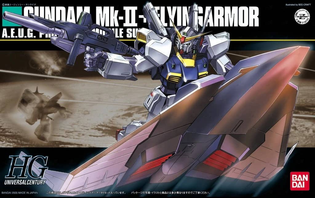 HGUC 1/144 RX-178 Gundam Mk-II + Flying Armor