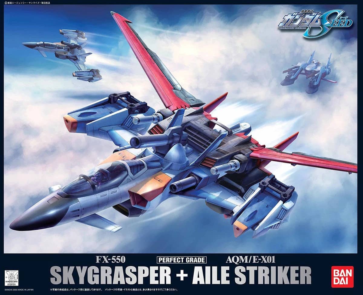 PG 1/60 FX-550+AQM/E-X01 Skygrasper + Aile Striker