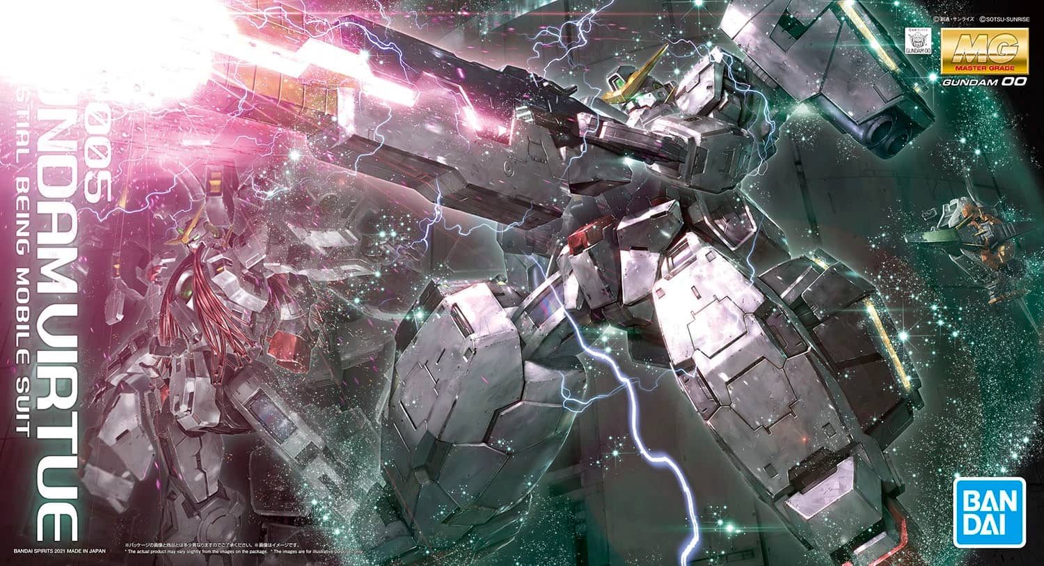 MG 1/100 GN-005 Gundam Virtue [Clear Color]