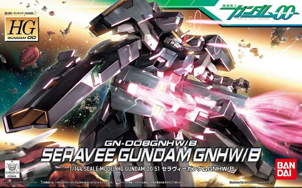 HG 1/144 Seravee Gundam GNHW/B