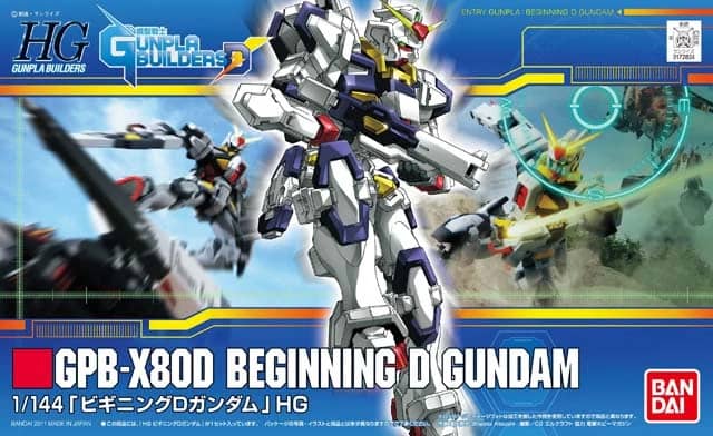 HG 1/144 GPB-X80D Beginning D Gundam