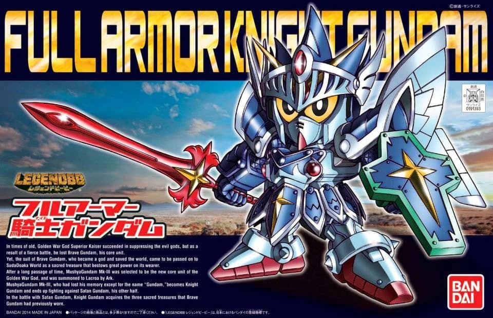 BB Senshi No.393 Legend BB Full Armor Knight Gundam