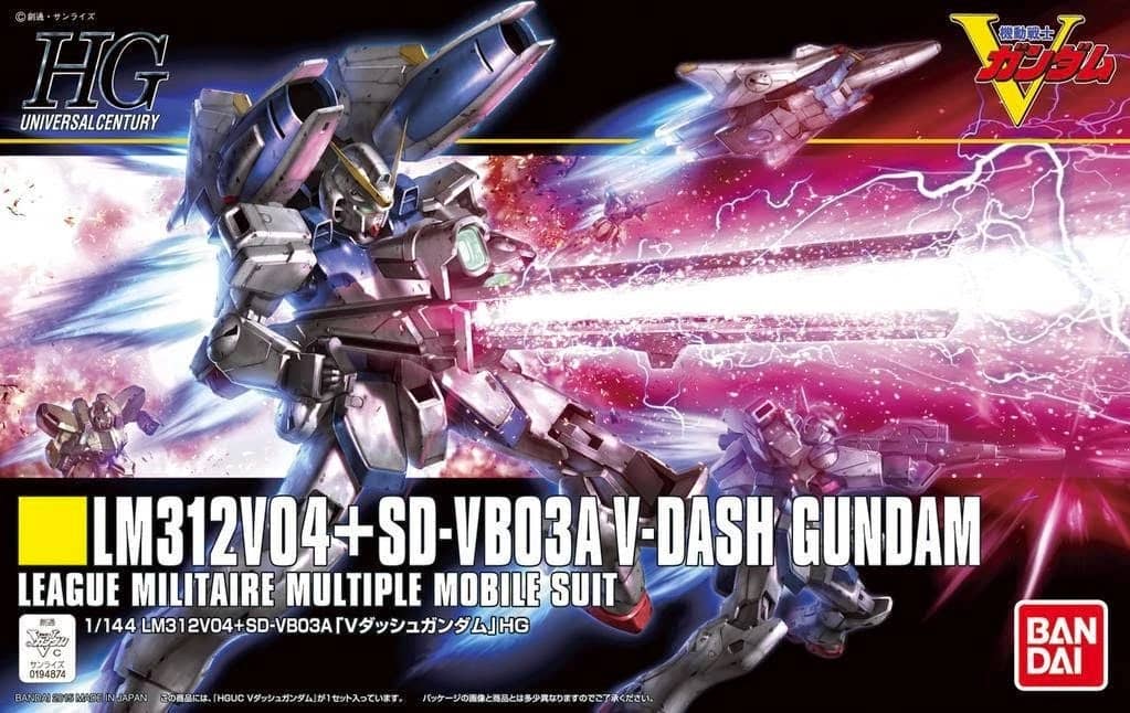 HGUC 1/144 V-Dash Gundam
