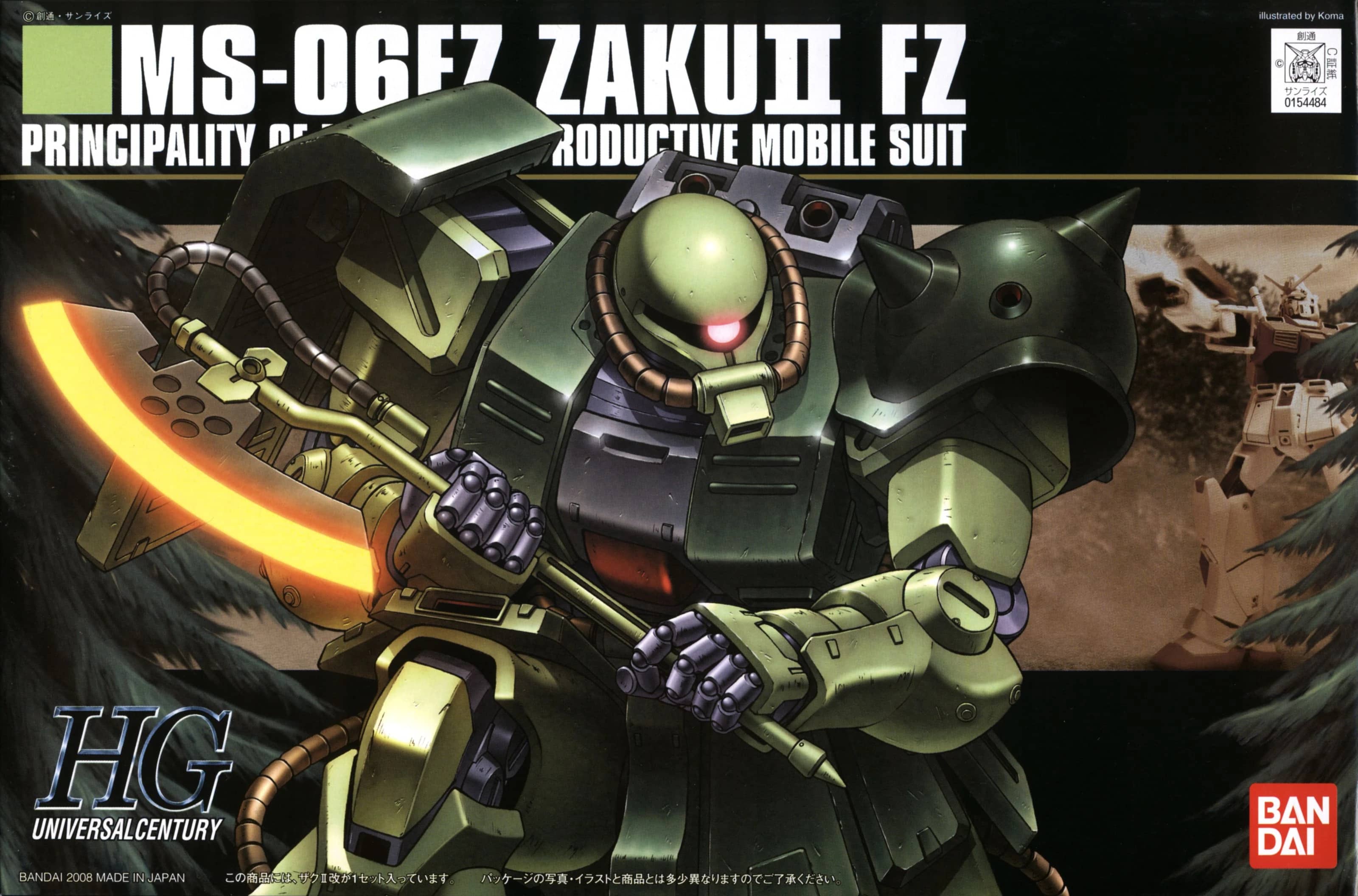 HGUC 1/144 MS-06FZ Zaku II FZ