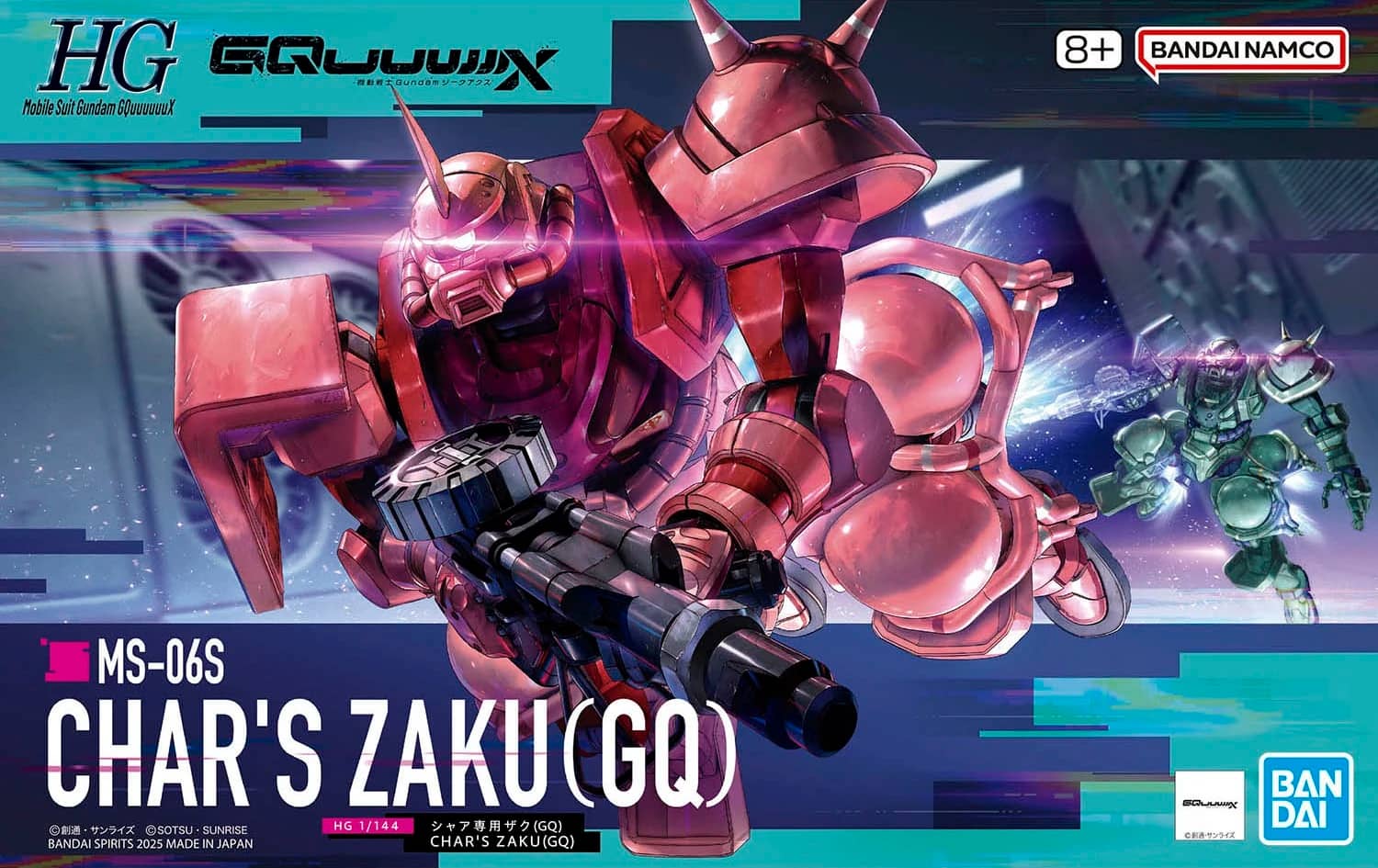 HGUC 1/144 MS-06S Char's Zaku II