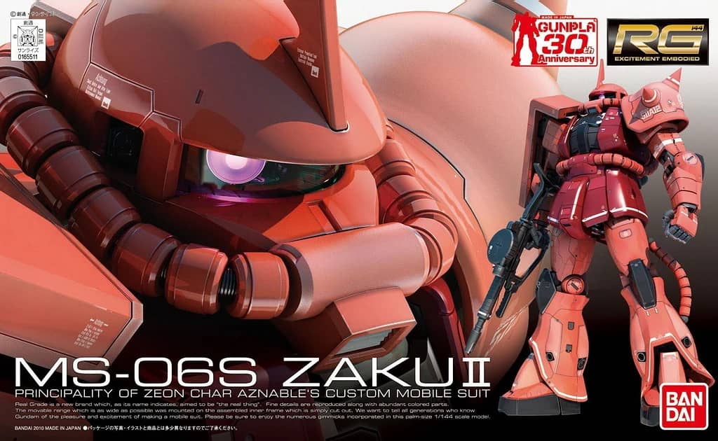 RG 1/144 MS-06S Char's Zaku II