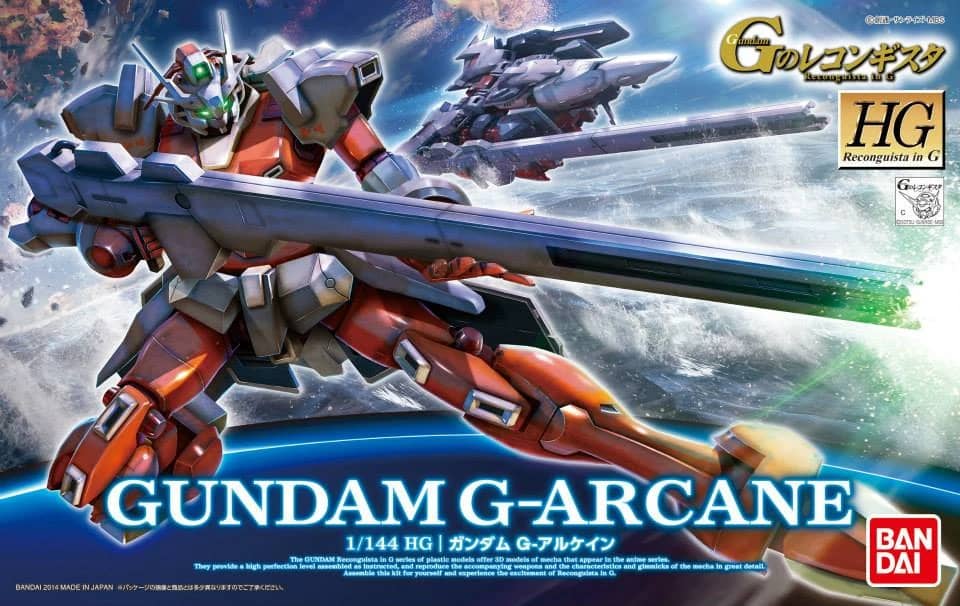 HG 1/144 Gundam G-Arcane
