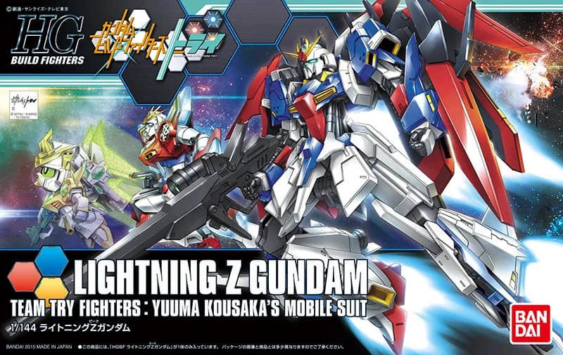 HGBF 1/144 MSZ-006LGT Lightning Zeta Gundam