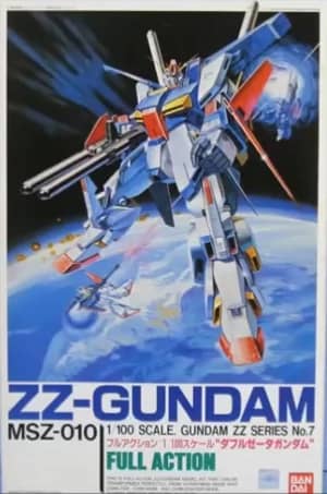 1/100 MSZ-010 ZZ Gundam