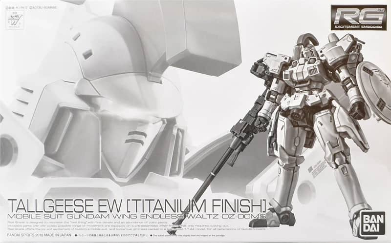 RG 1/144 TALLGEESE EW [TITANIUM FINISH]