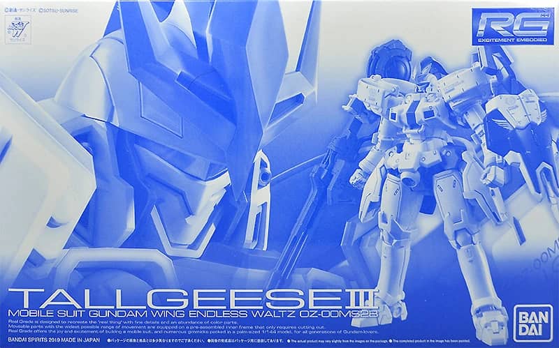 RG 1/144 Tallgeese III [Titanium Finish]