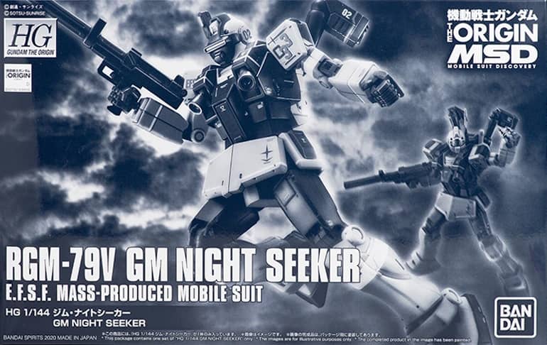 HG 1/144 RGM-79V GM Night Seeker