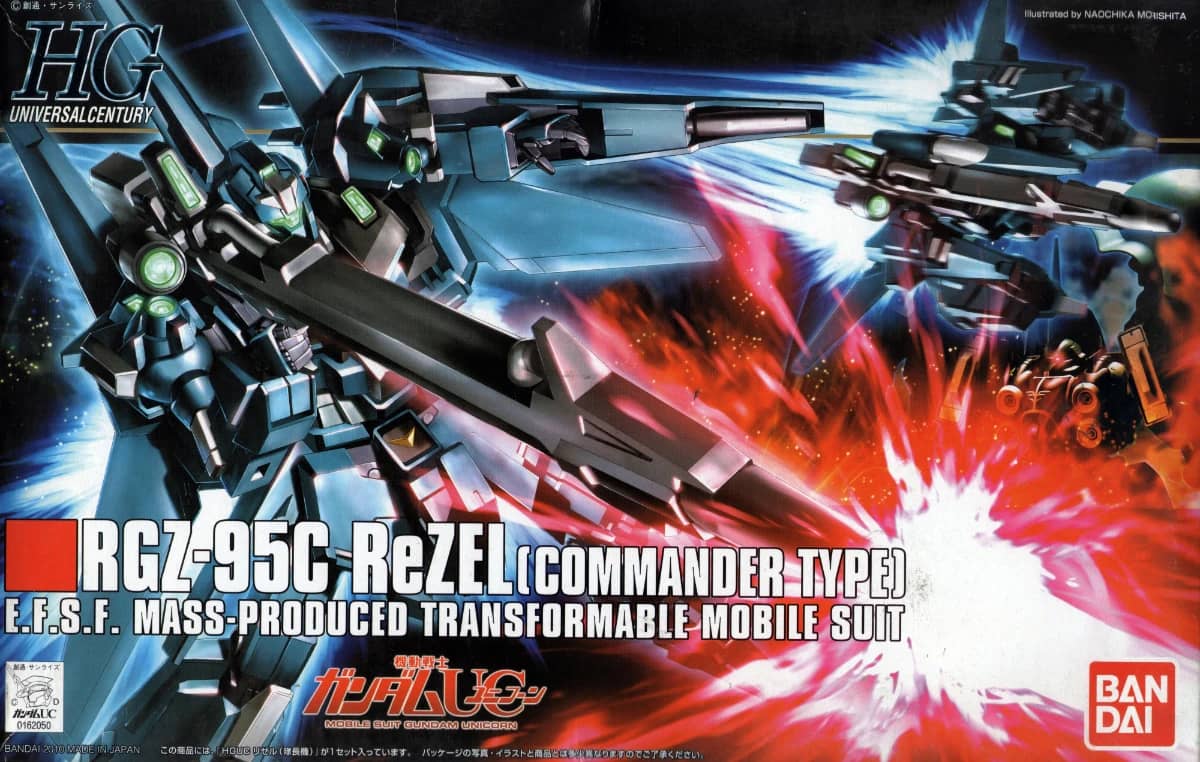 HGUC 1/144 RGZ-95C ReZEL Type-C (General Revil Custom)
