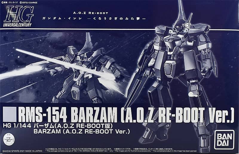 HGUC 1/144 RMS-154 Barzam (A.O.Z RE-BOOT Ver.)