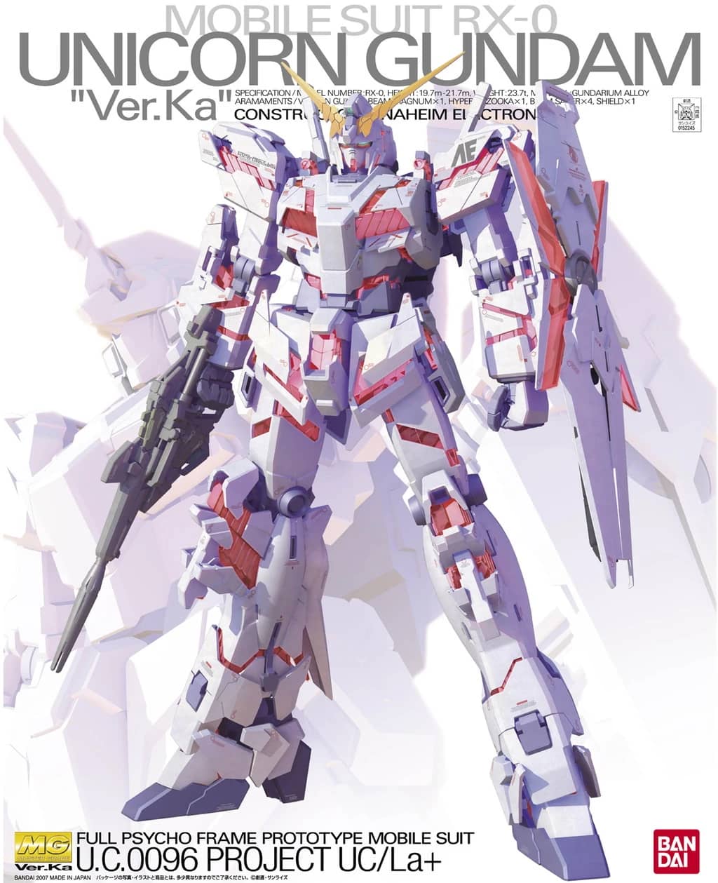 MG 1/100 RX-0 Unicorn Gundam Ver.Ka