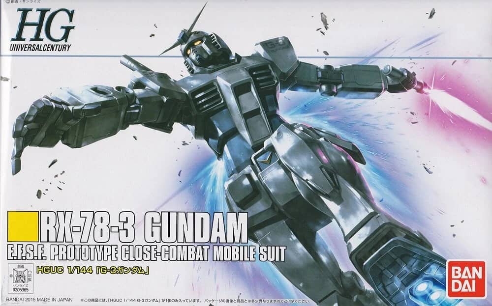 HGUC 1/144 RX-78-3 G-3 Gundam (Revive Ver.)