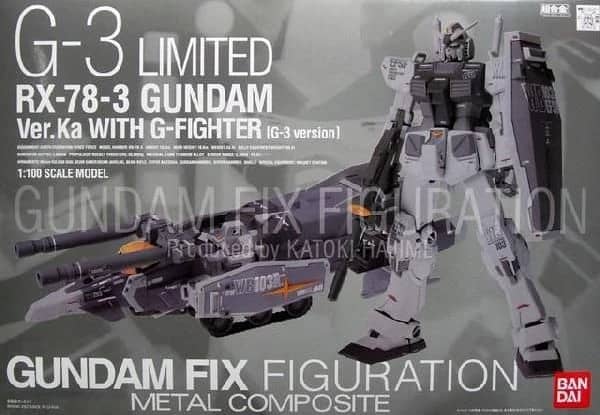 GUNDAM FIX FIGURATION METAL COMPOSITE LIMITED RX-78-3 G-3 Gundam Ver.Ka With G-Fighter