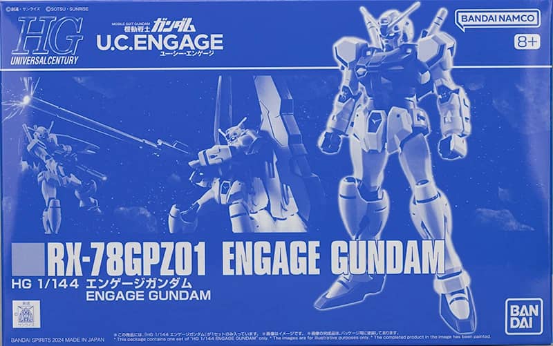HG 1/144 RX-78GPZ01 Engage Gundam