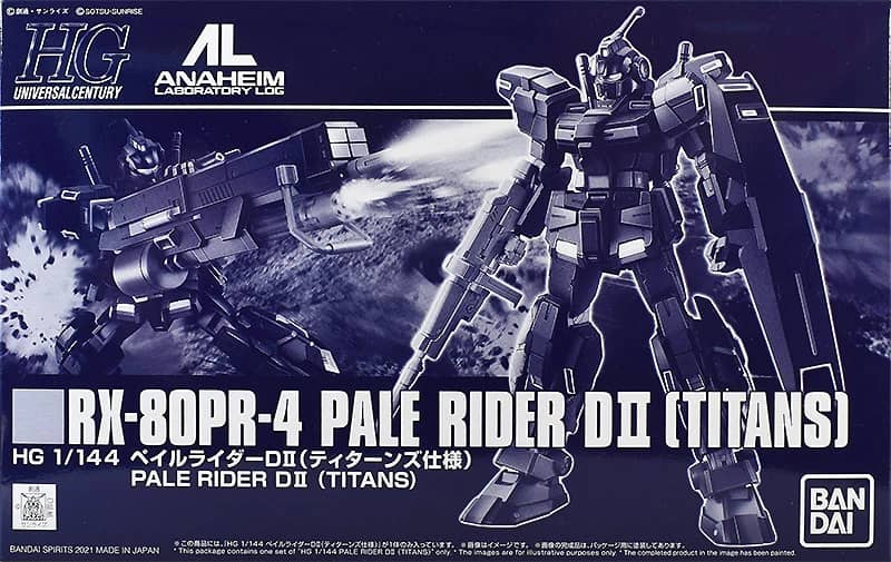 HG 1/144 RX-80PR-4 Pale Rider DII (Titans)
