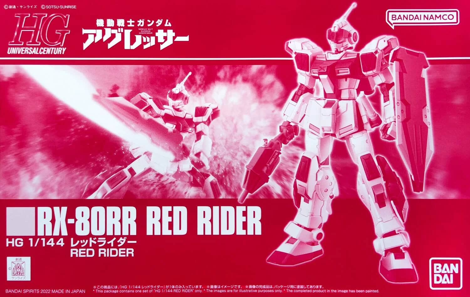 HGUC 1/144 RX-80RR Red Rider