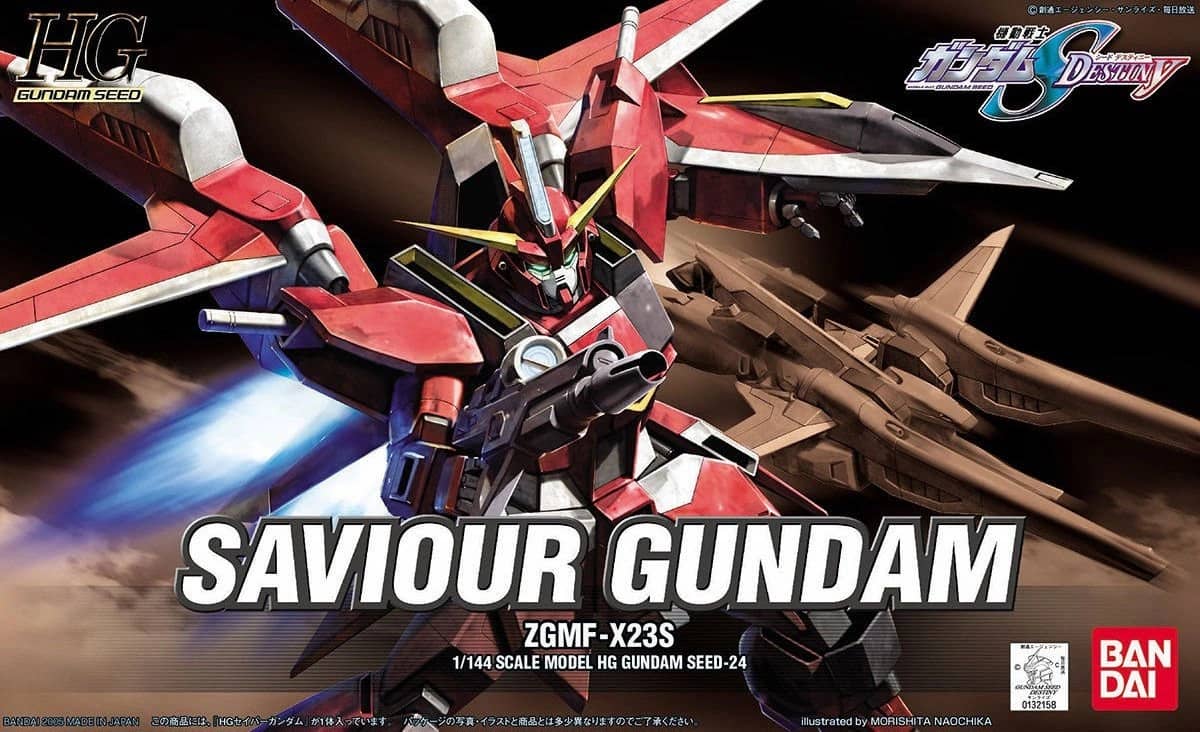HG 1/144 ZGMF-X23S Saviour Gundam