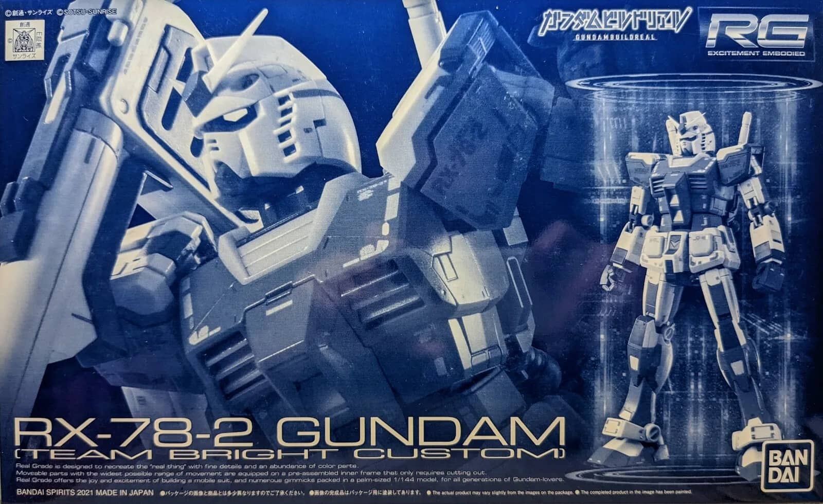RG 1/144 RX-78-2 Gundam (Team Bright Custom)