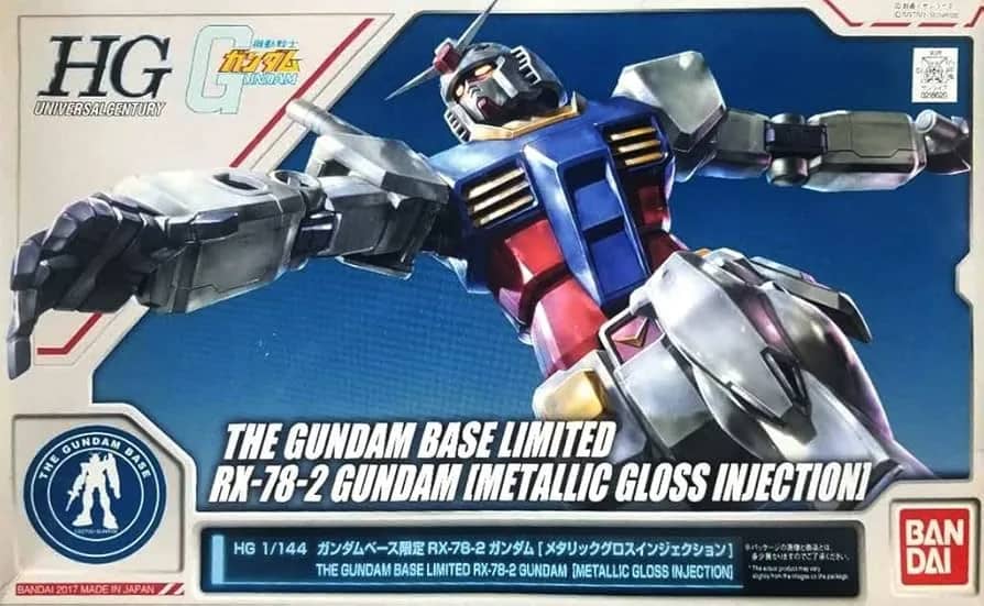 RG 1/144 RX-78-2 Gundam Solid Clear + Gloss Injection Edition