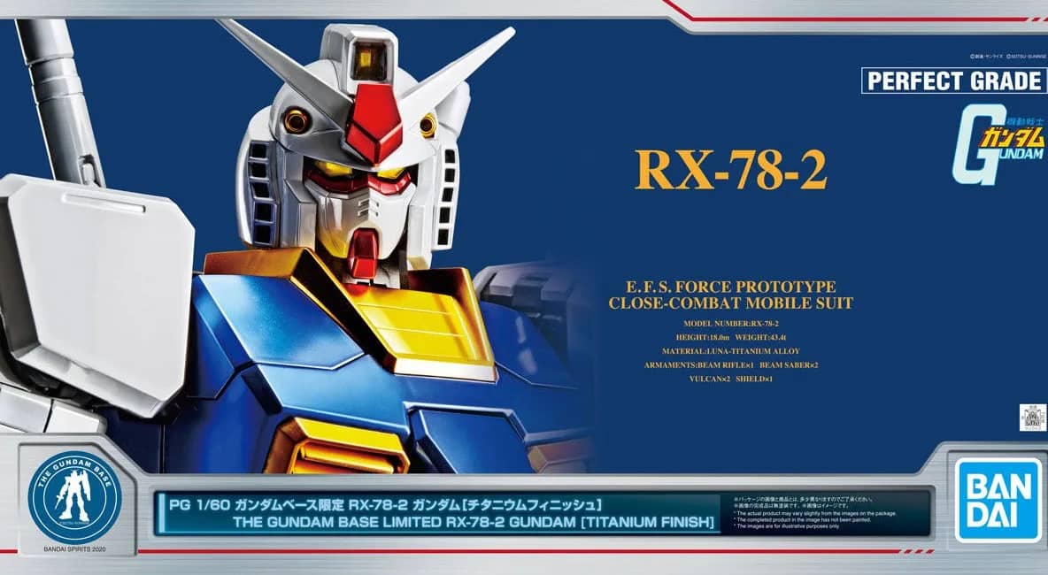 PG 1/60 RX-78-2 Gundam [Titanium Finish]