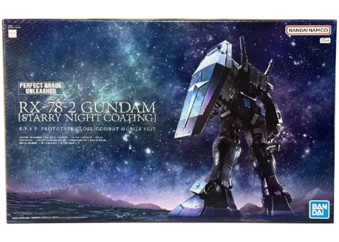 PG UNLEASHED 1/60 RX-78-2 Gundam [Starry Night Coating]