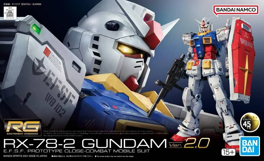 RG 1/144 RX-78-2 Gundam Ver. 2.0