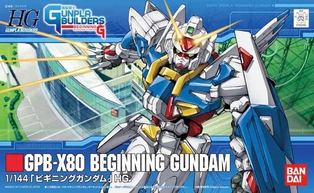 HGGB GPB-X80 Beginning Gundam