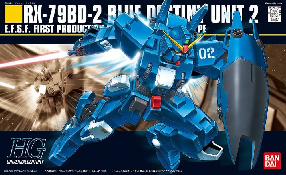 HGUC RX-79BD-2 Blue Destiny Unit 2 (2007)