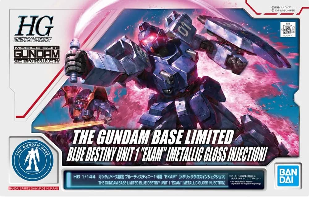 HGUC RX-79BD-1 Blue Destiny Unit 1 "EXAM" ［Metallic Gloss Injection］
