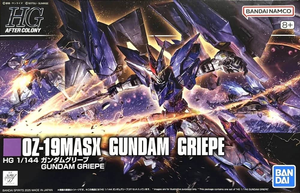 HGAC 1/144 OZ-19MASX Gundam Griepe