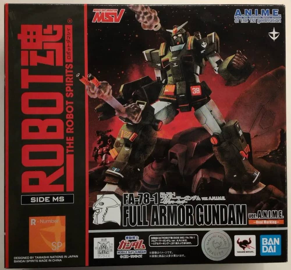 Newly added image of FA-78-1 Full Armor Gundam