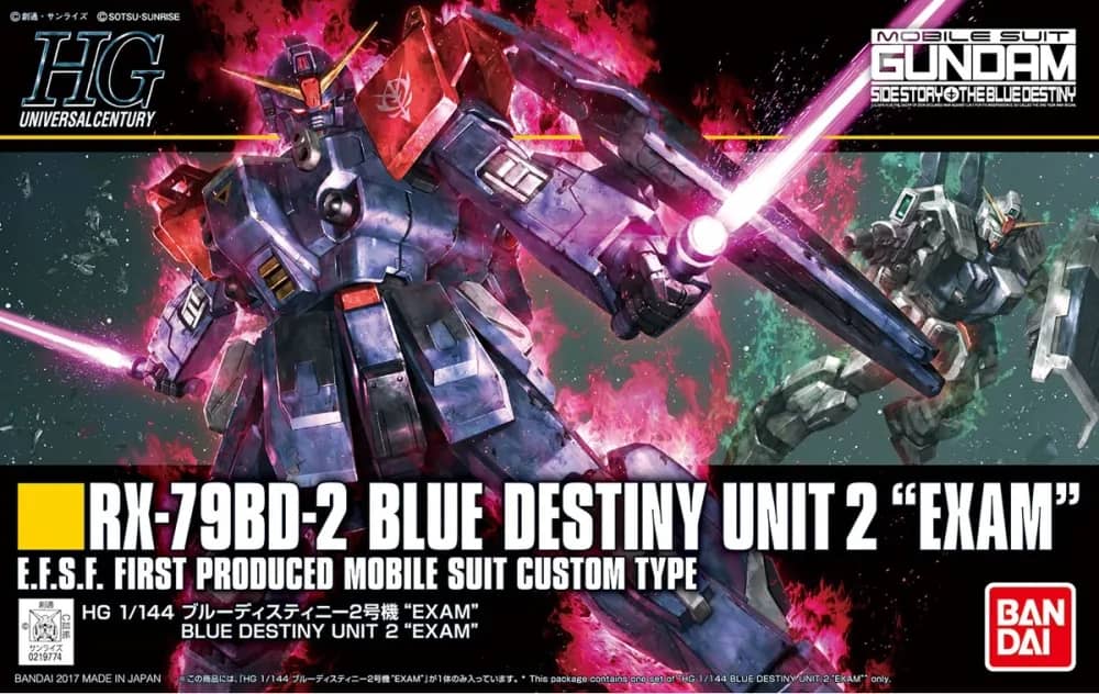 HGUC RX-79BD-2 Blue Destiny Unit 2 (2017)
