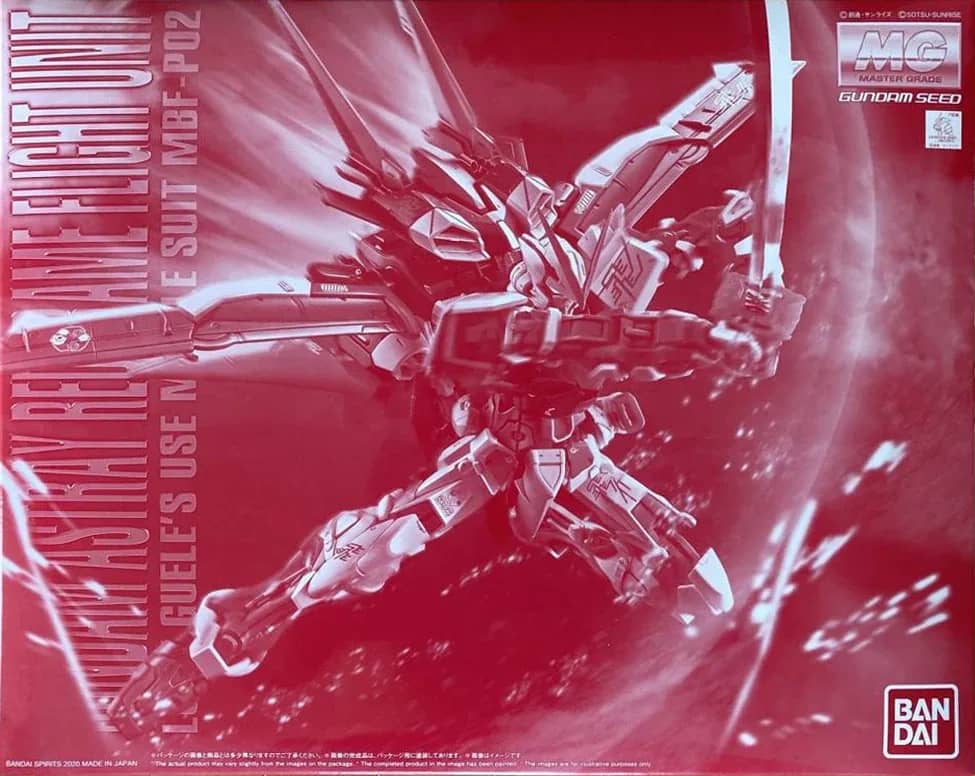 MG MBF-P02 Gundam Astray Red Frame (Flight Unit)