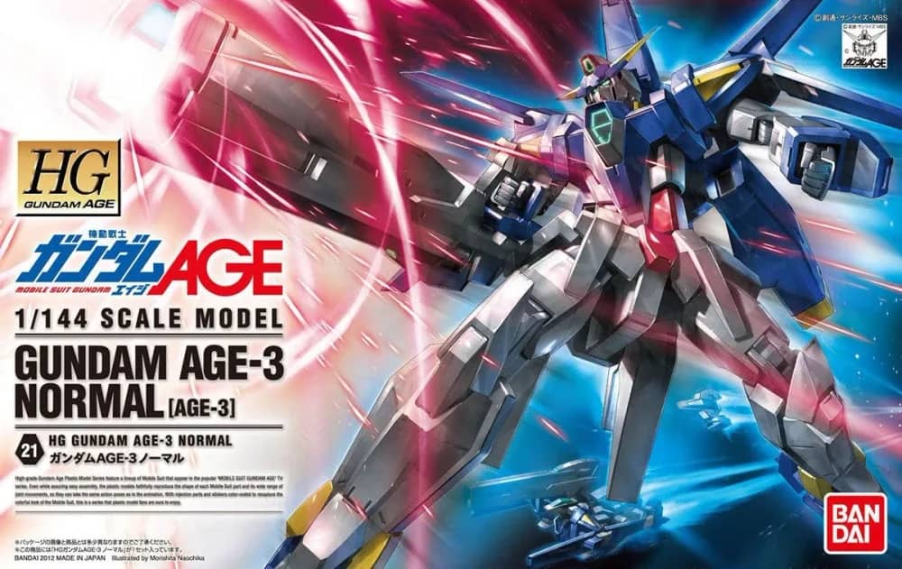 HGAGE AGE-3 Gundam AGE-3 Normal