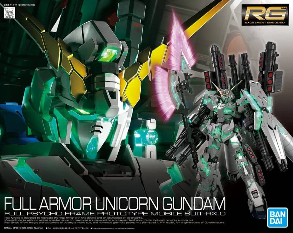 RG RX-0 Full Armor Unicorn Gundam
