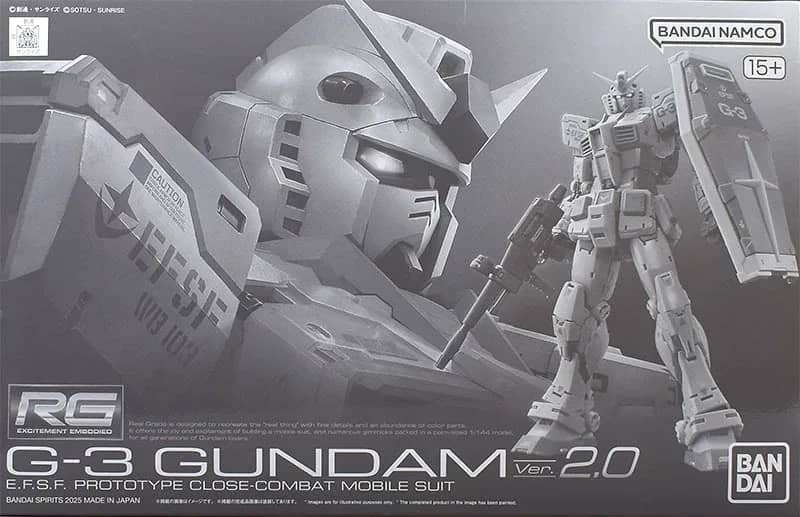 RG RX-78-3 G-3 Gundam (Ver. 2.0)