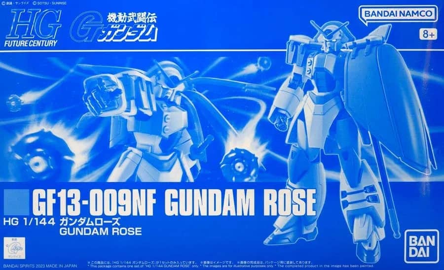 HGFC 1/144 Gundam Rose