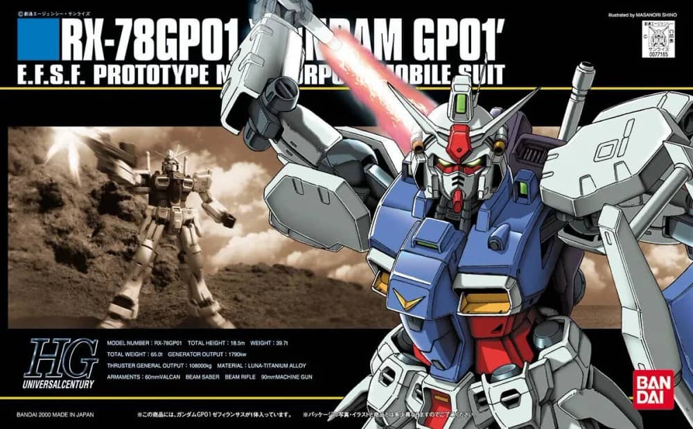 HGUC RX-78GP01 Gundam "Zephyranthes"